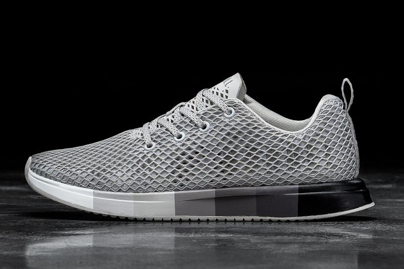 Nobull Arctic Gradient Mesh Runner Women's Running Shoes Grey | USA E1685B